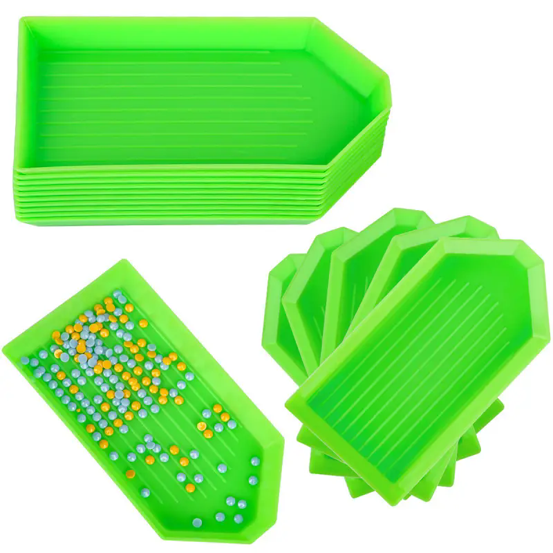 Art Craft Easy - 6 stks/set Plastic Diamant Schilderij Kraal