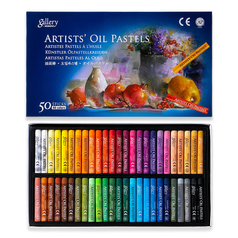 Chalk Pastel Set - 12-50 kleuren oliepastel zachte stokset kinderen