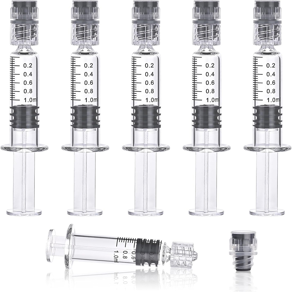 Art Craft Tools - 1ml glazen Luer Pet Food meetbeker,