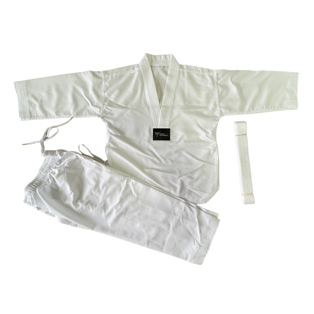 Art Craft Toddler - Witte Kraag Taekwondo Uniform voor Kinderen