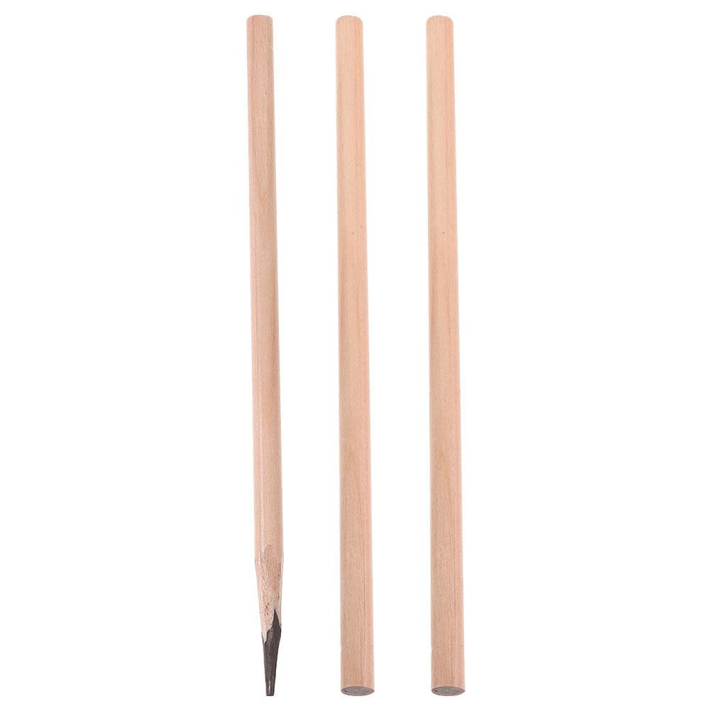 Colored Pencil Professional - 3 stuks waterdichte houten wenkbrauwpotlood, langhoudend,