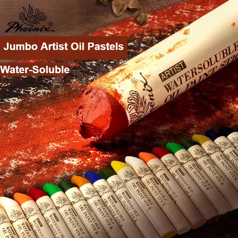 Chalk Pastel Set - 1pc Phoenix Extra Grote Solid Oil