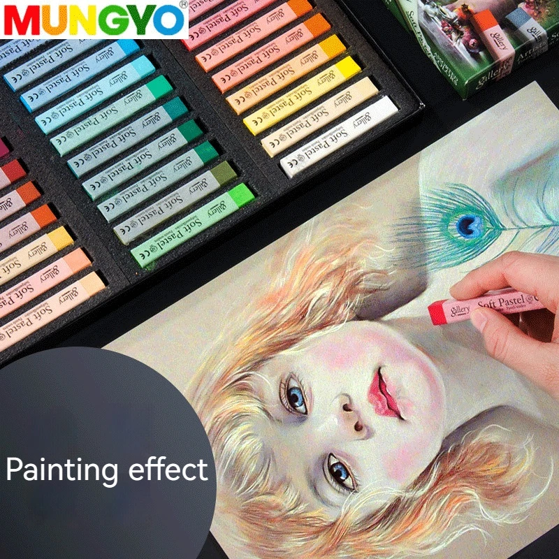Chalk Pastel Set - Mungyo 12/24/36/48/72 Kleur Zachte Pastelkleuren/Krijt/Stokken/Kleurpotloden Niet