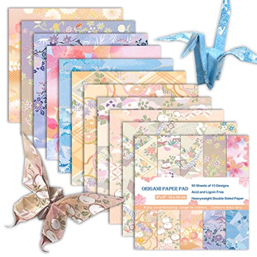 Art Craft Easy - Origami papier 6x6 dubbelzijdig 50 vellen
