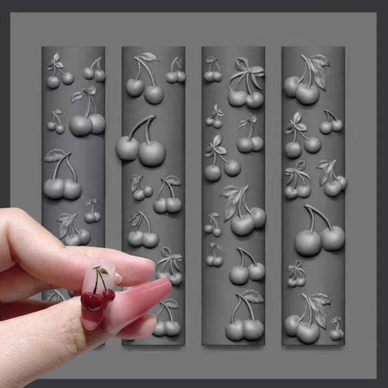 Art Craft Template - Nieuwe·3D Rozenbloem Vlinder Siliconen Mal Nagelkunst