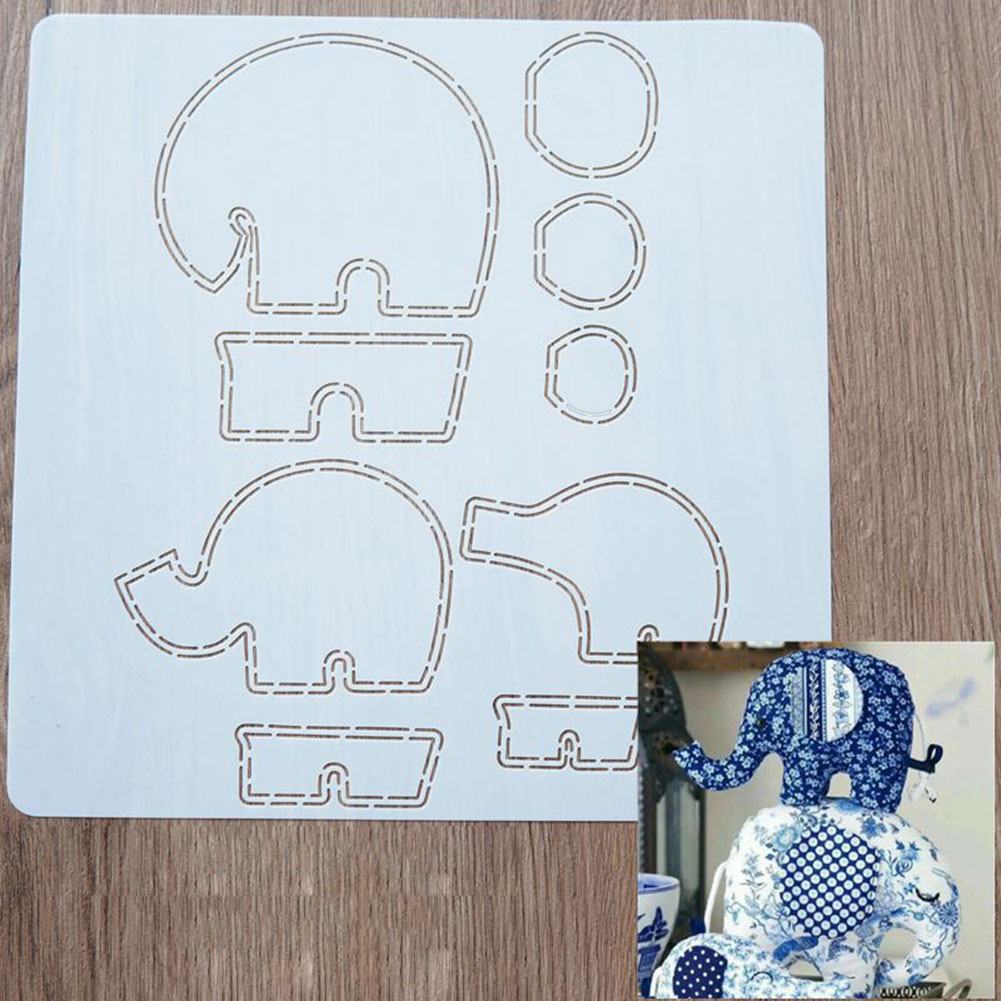 Plastic quiltsjabloon stencils - Art Craft Template recensie en prijs