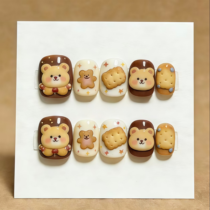 Schattige dieren nagelkunst &  - Art Craft Template recensie en prijs