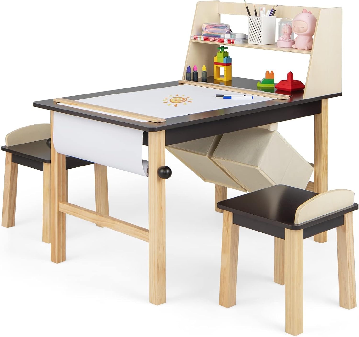 Kinderkunsttafel- en stoelense - Art Craft Toddler recensie en prijs