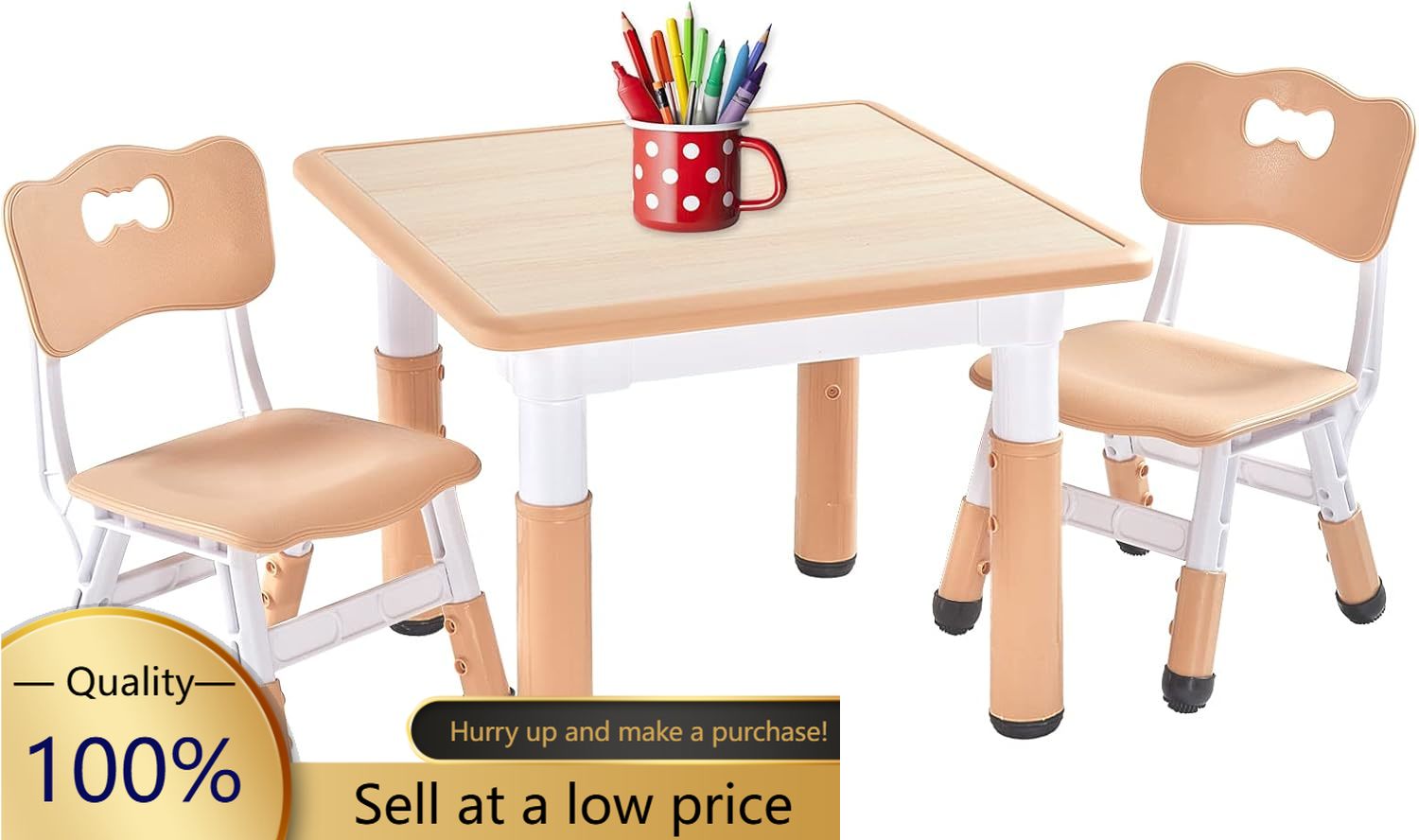Kindertafel en 2 stoelenset, h - Art Craft Toddler recensie en prijs