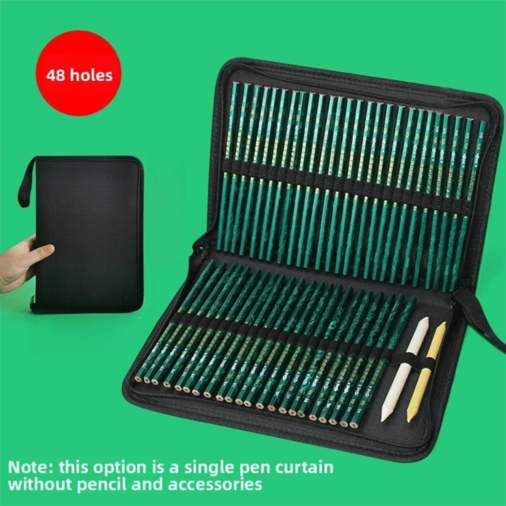 36/48/72 Gat Pen Gordijn Zwart - Colored Pencil Professional recensie en prijs