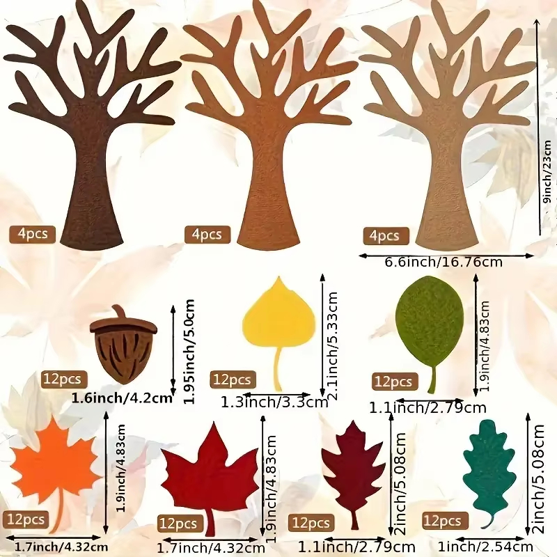 96-delige Herfstboom van Dankb - Art Craft With Leaves recensie en prijs