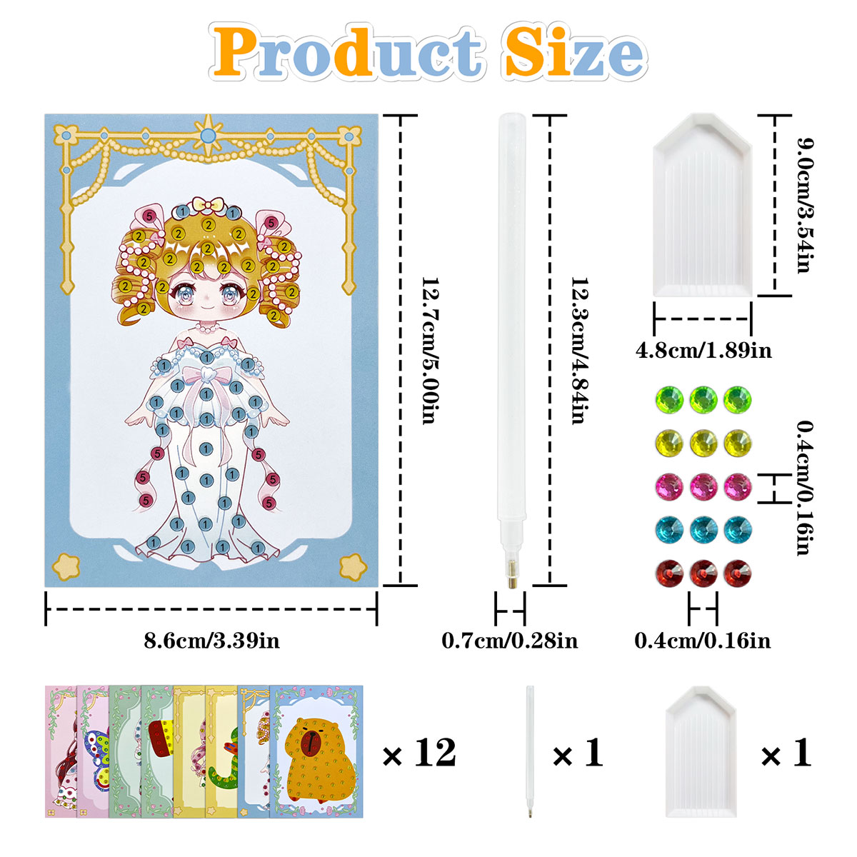 16-delige Gem Kit DIY knutsels - Art Craft Easy recensie en prijs