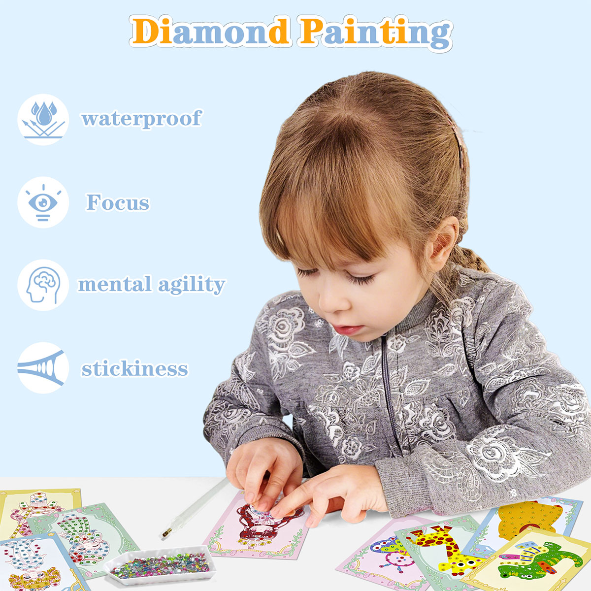 16-delige Gem Kit DIY knutsels - Art Craft Easy recensie en prijs