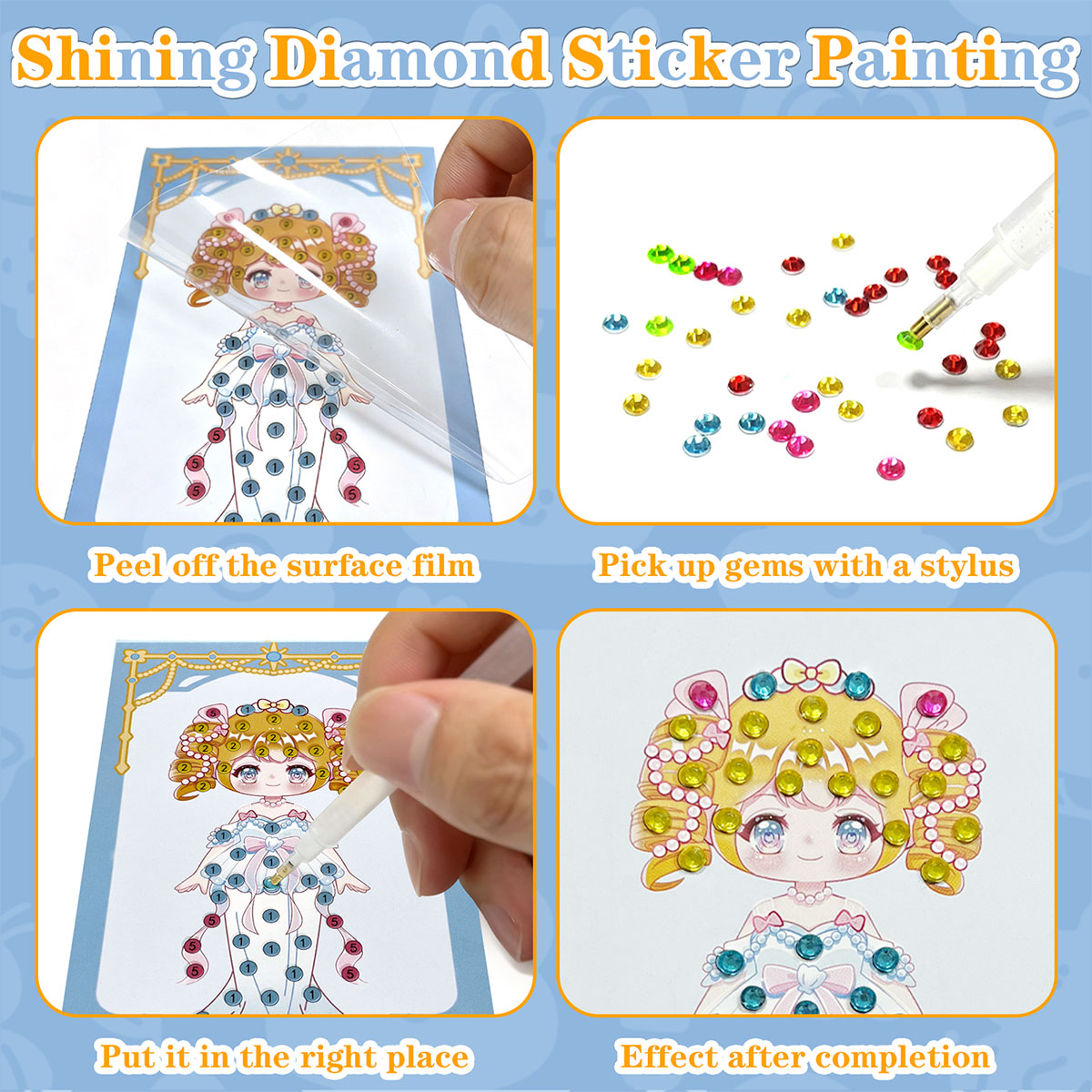 16-delige Gem Kit DIY knutsels - Art Craft Easy recensie en prijs