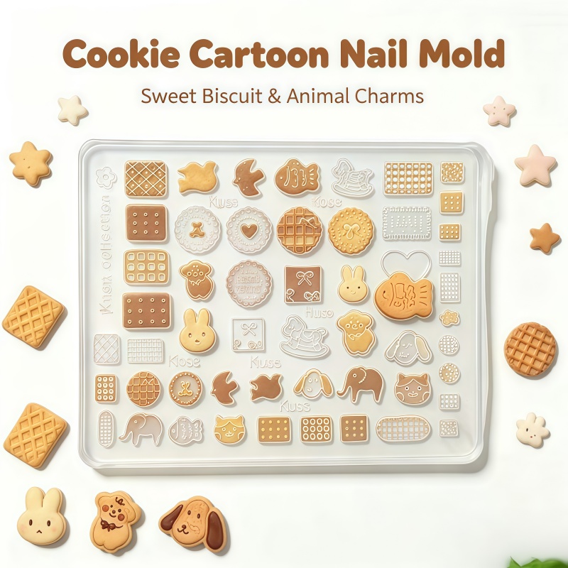 Schattige dieren nagelkunst &  - Art Craft Template recensie en prijs