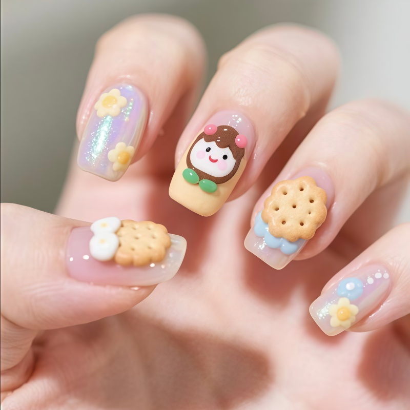 Schattige dieren nagelkunst &  - Art Craft Template recensie en prijs