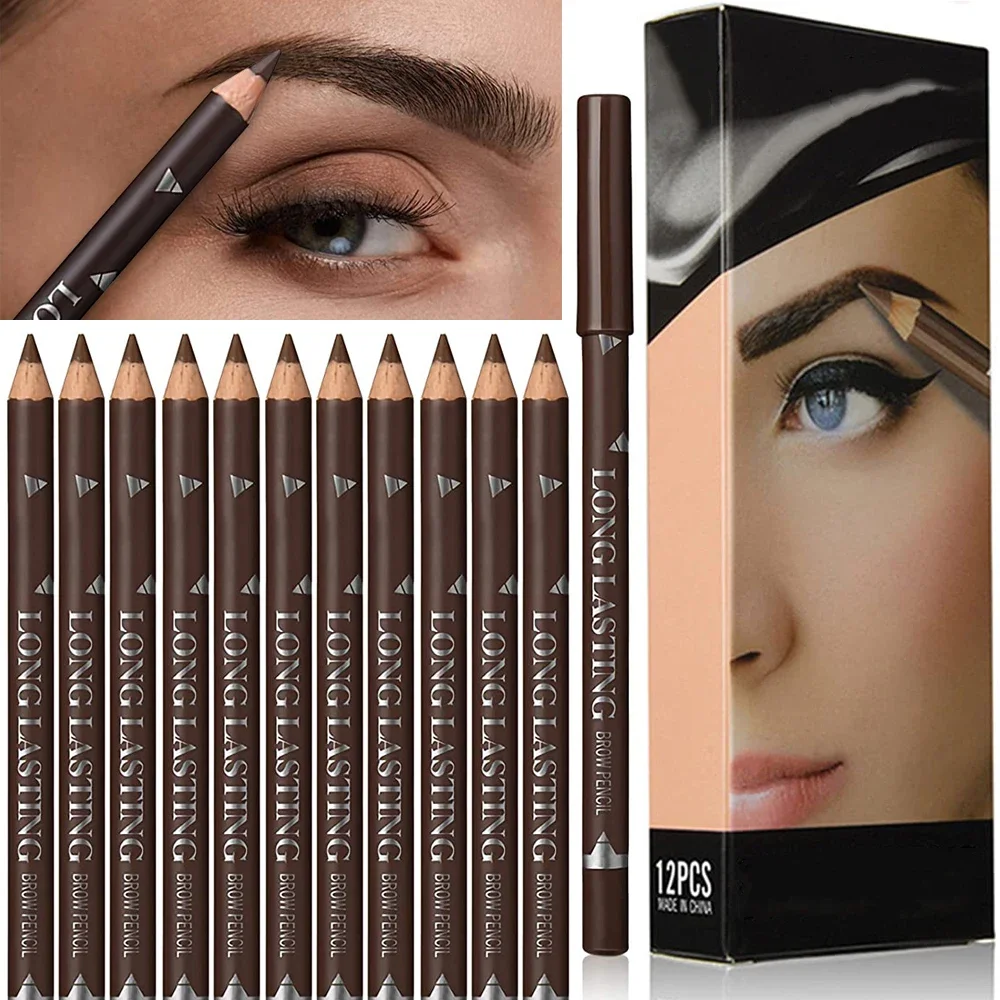 6/12 stuks wenkbrauwpotlood wa - Colored Pencil Professional recensie en prijs
