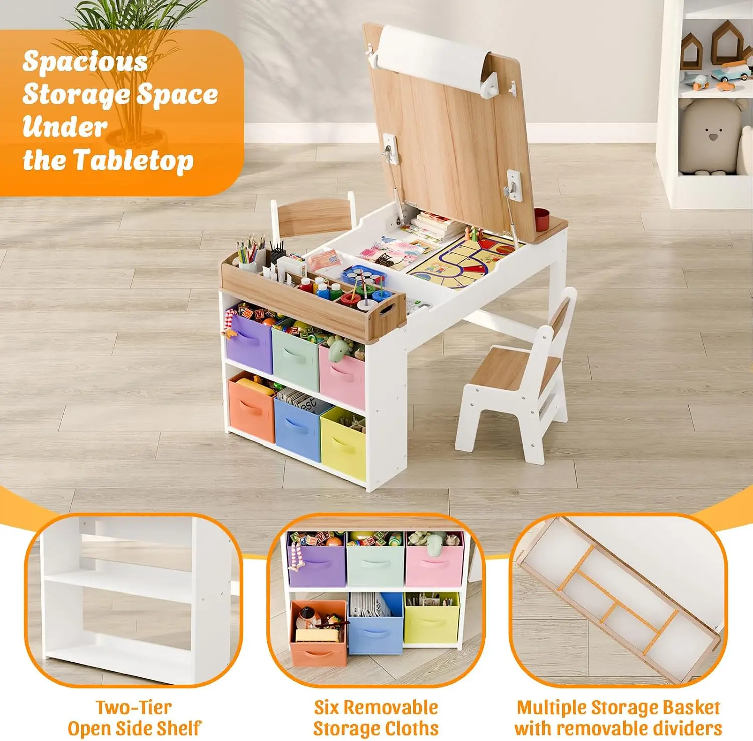 Kinderkunsttafel- en stoelense - Art Craft Toddler recensie en prijs