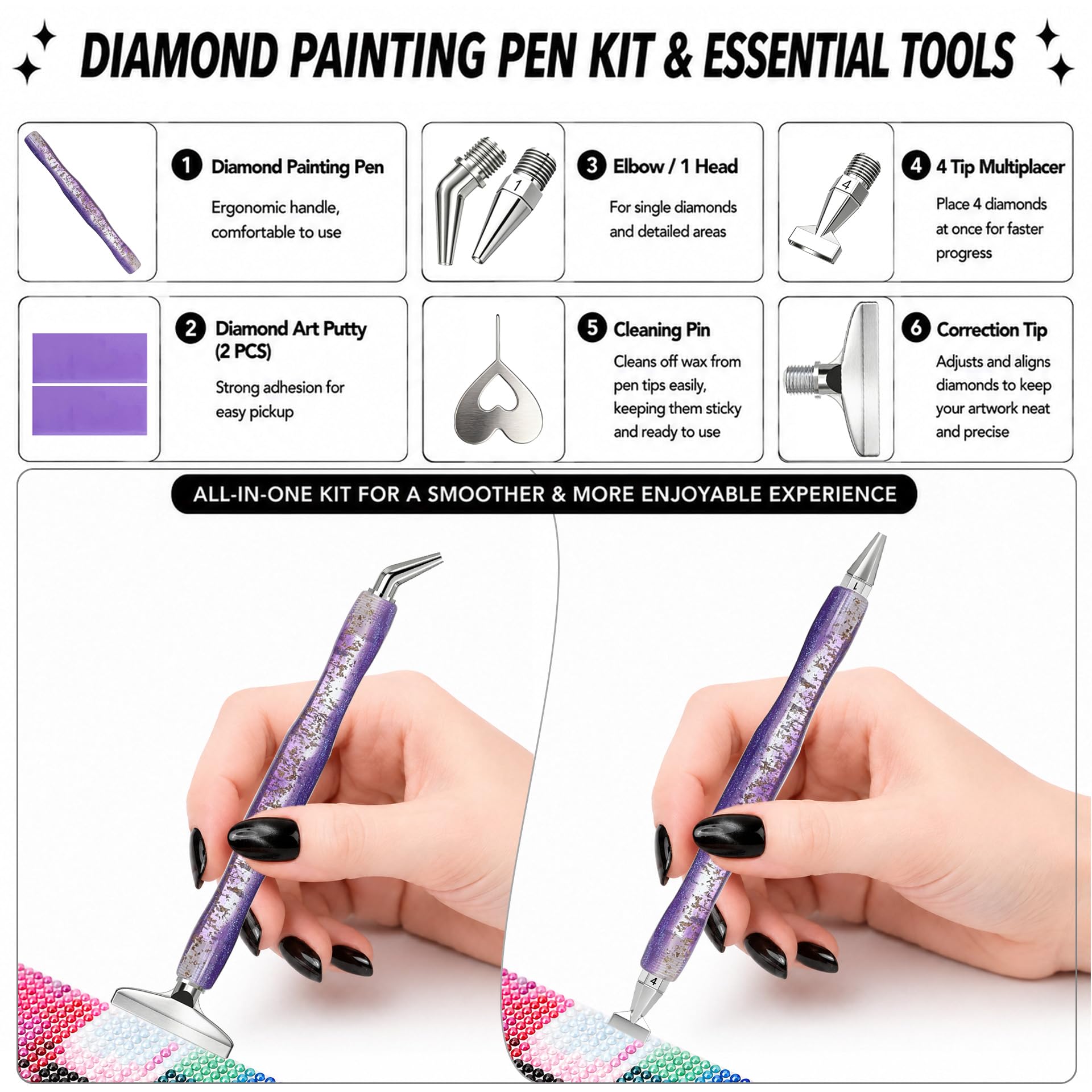 Diamant schilderij art pen, me - Art Craft Resin recensie en prijs