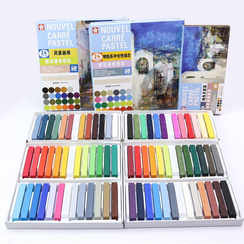 Sakura Hard Pastel Crayon 12/2 - Chalk Pastel Set recensie en prijs