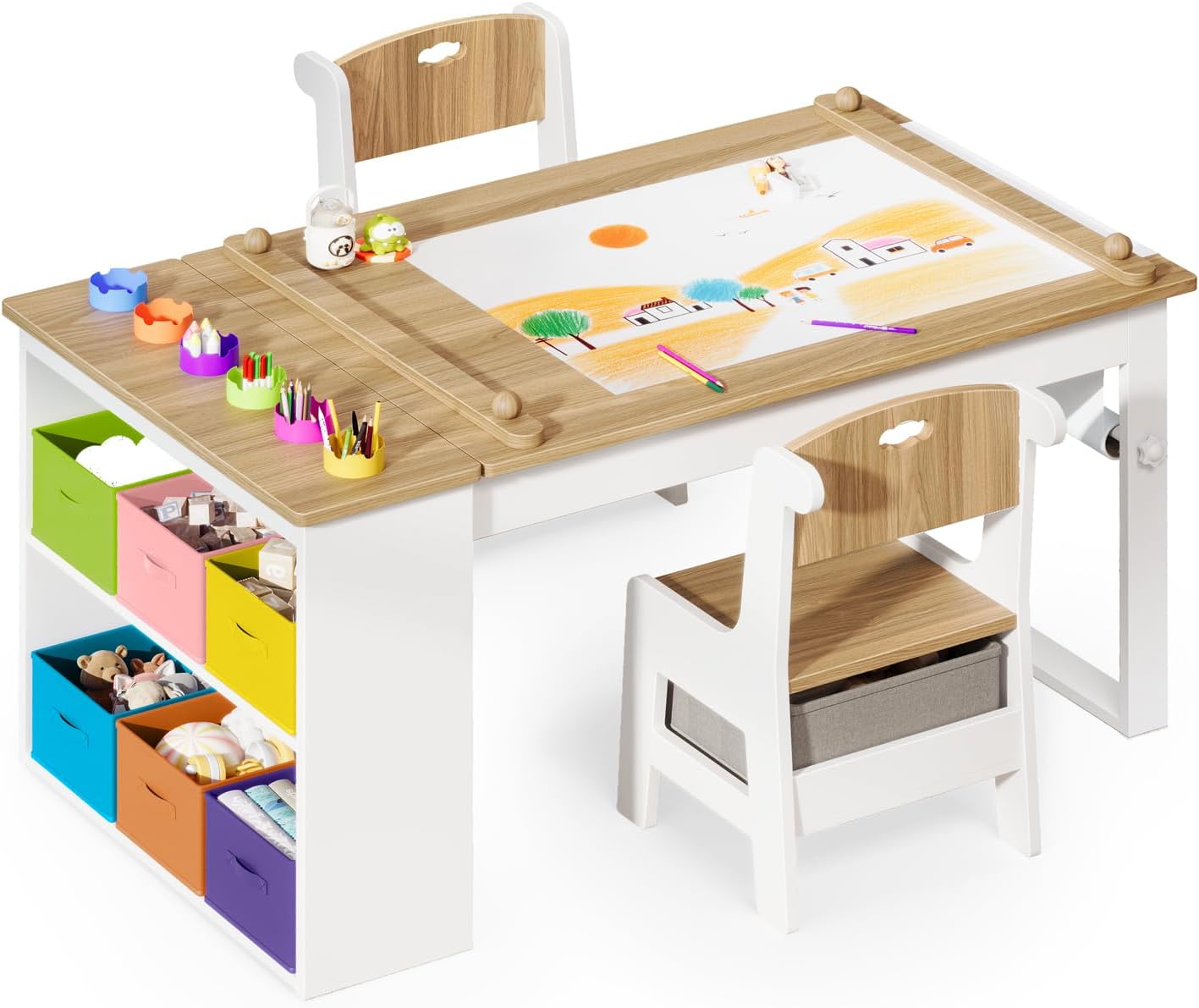 Kinderkunsttafel en -stoelen,  - Art Craft Toddler recensie en prijs