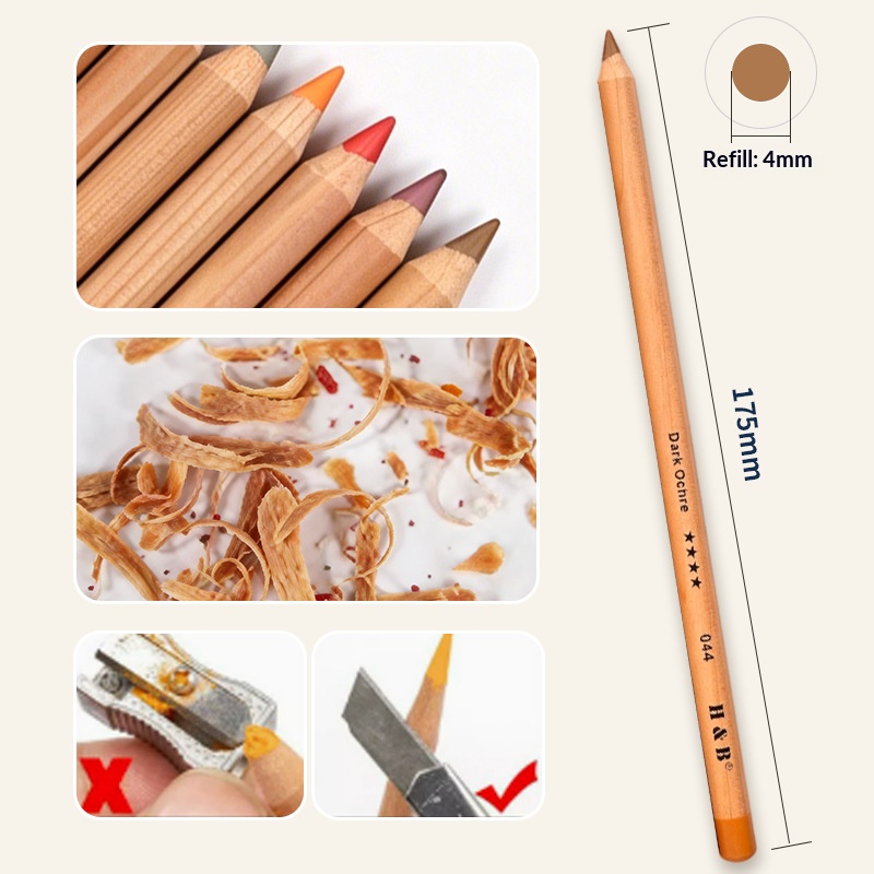 H&B 24-kleuren pastelportretpo - Chalk Pastel Set recensie en prijs