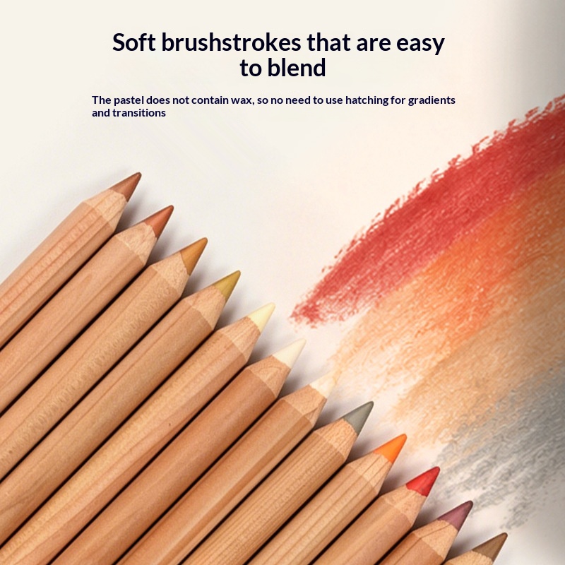 H&B 24-kleuren pastelportretpo - Chalk Pastel Set recensie en prijs