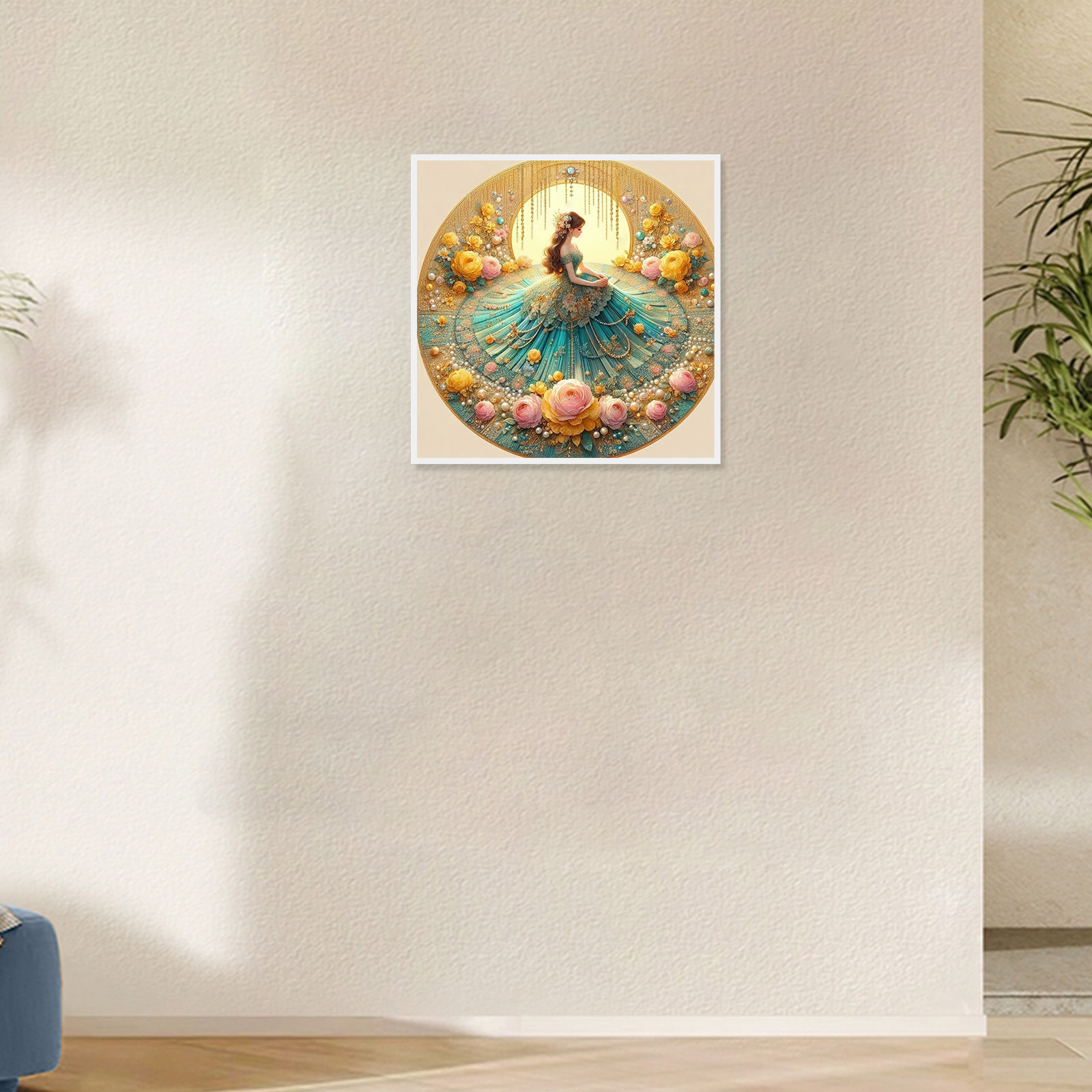 5D pioen diamant schilderij ki - Art Craft Easy recensie en prijs
