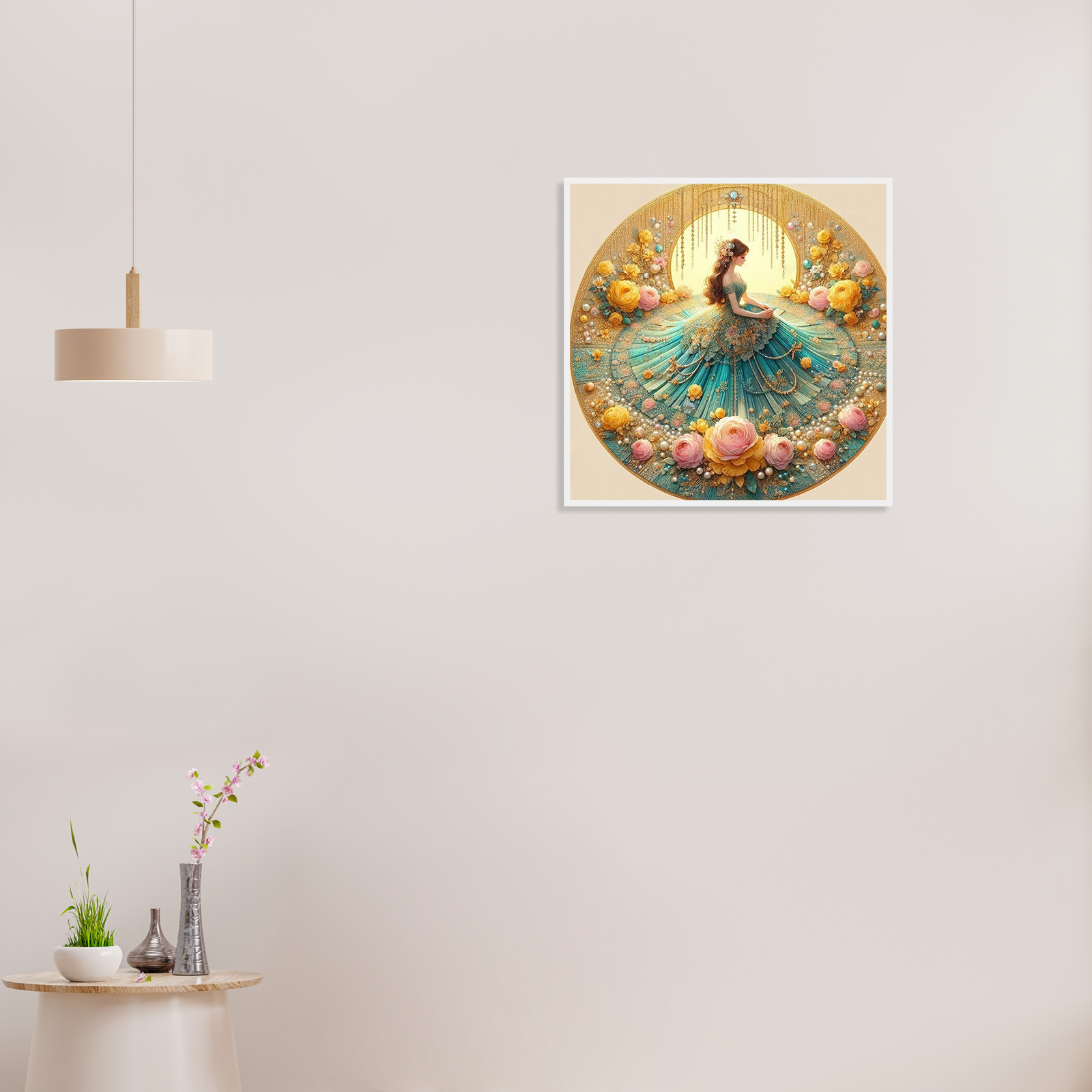 5D pioen diamant schilderij ki - Art Craft Easy recensie en prijs