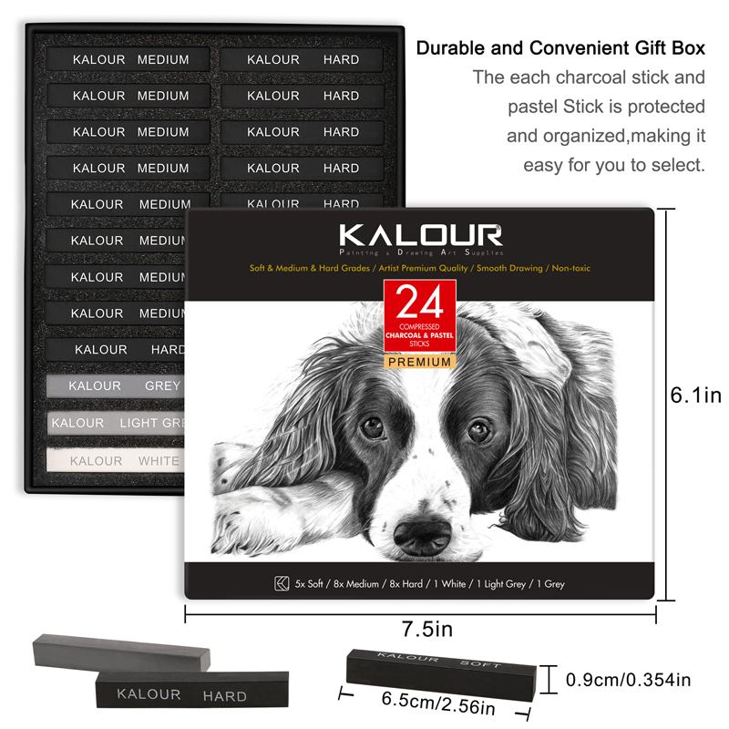 24 Kleuren Set Zachte Pastel M - Chalk Pastel Set recensie en prijs
