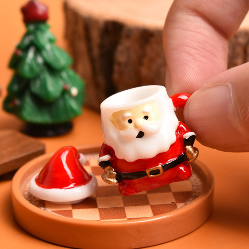 Mini Santa Theekopje Ornament  - Art Craft Resin recensie en prijs