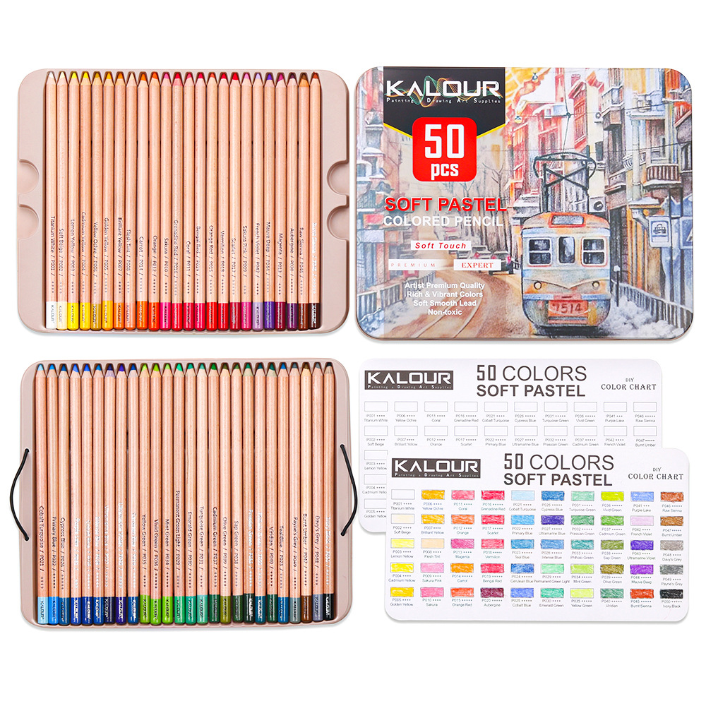 KALOUR 50 Kleur Luxe IJzeren D - Colored Pencil Professional recensie en prijs