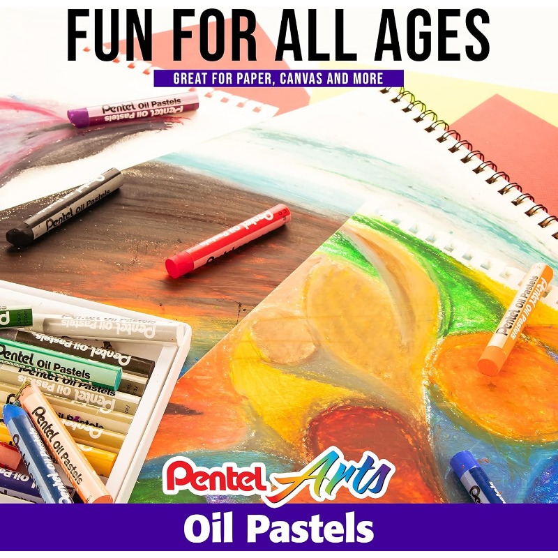Pentel Arts Oil Pastel Set 6/1 - Chalk Pastel Set recensie en prijs