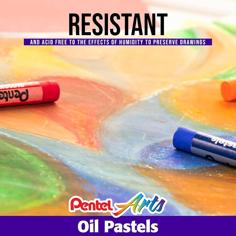 Pentel Arts Oil Pastel Set 6/1 - Chalk Pastel Set recensie en prijs