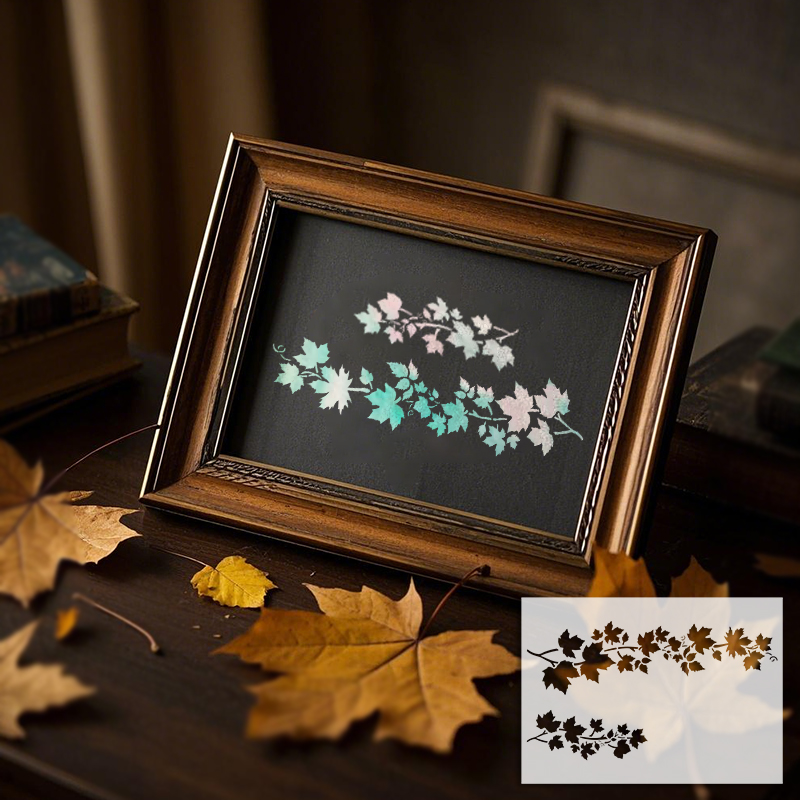 YOMDID 1pc bladpatroon PET-sch - Art Craft With Leaves recensie en prijs