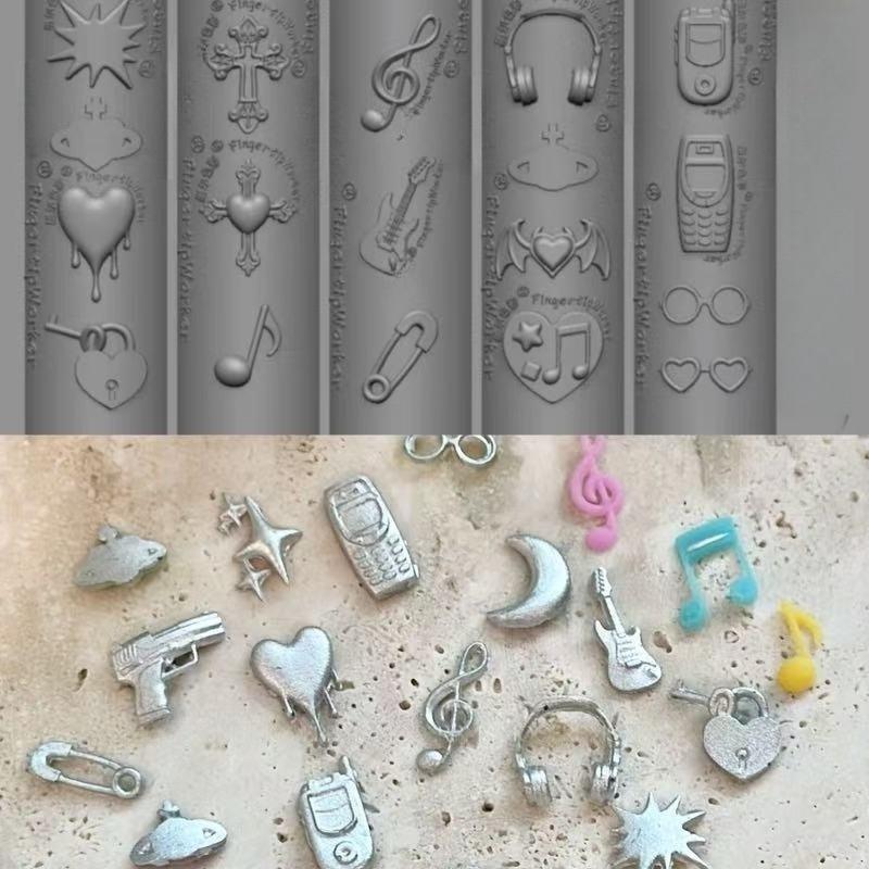 Retro Muziek Zoete Punk 3D Sil - Art Craft Template recensie en prijs