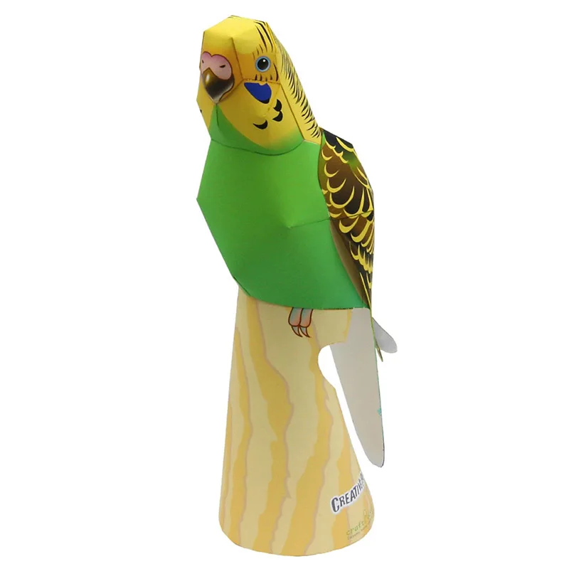 Grasparkiet Papegaai Vogel Han - Art Craft With Cardboard recensie en prijs