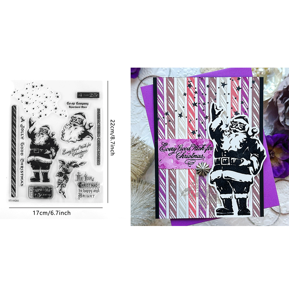 Kerstboom Bloem Clear Stempels - Art Craft Template recensie en prijs