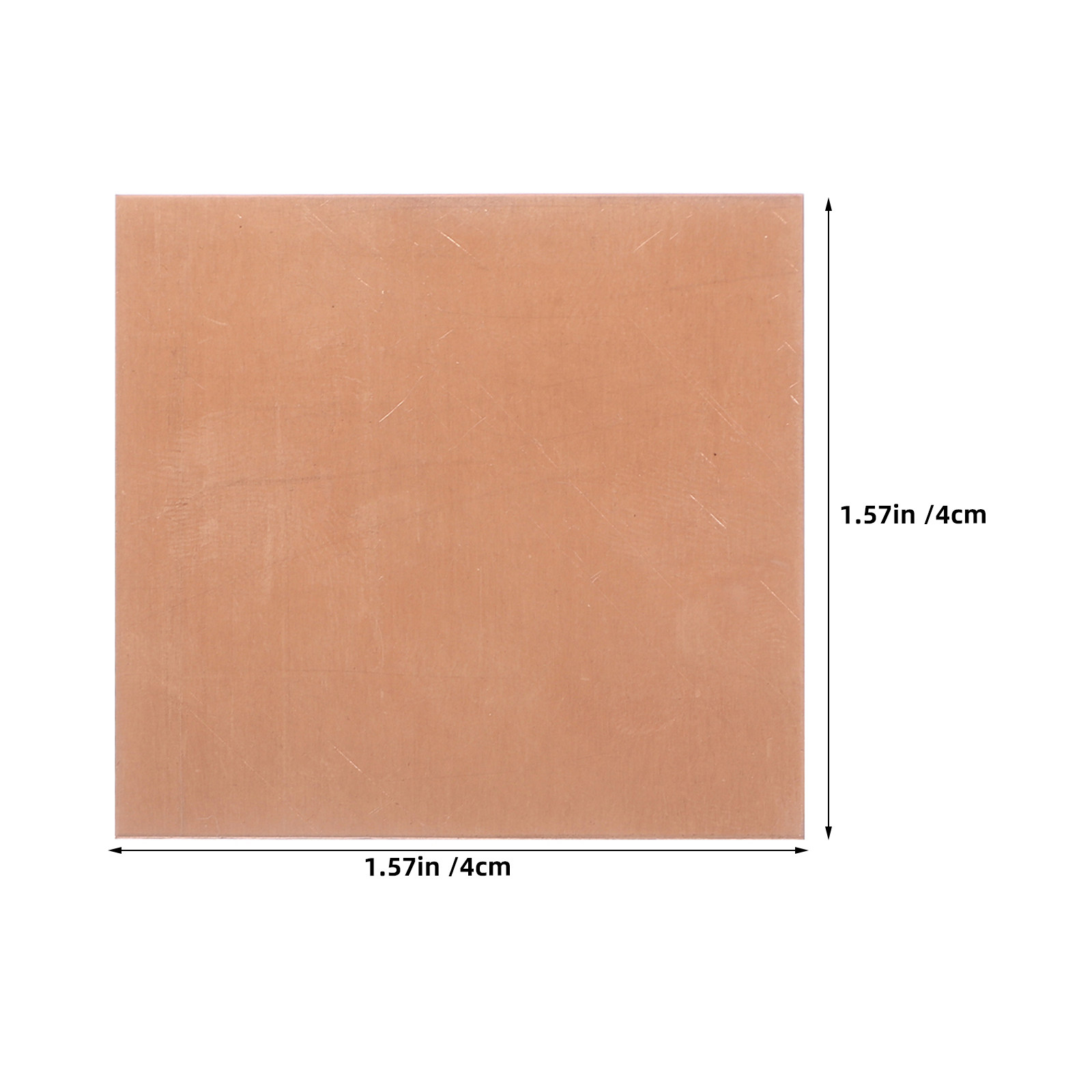 4 stuks koperen platen, zuiver - Art Craft Tools recensie en prijs