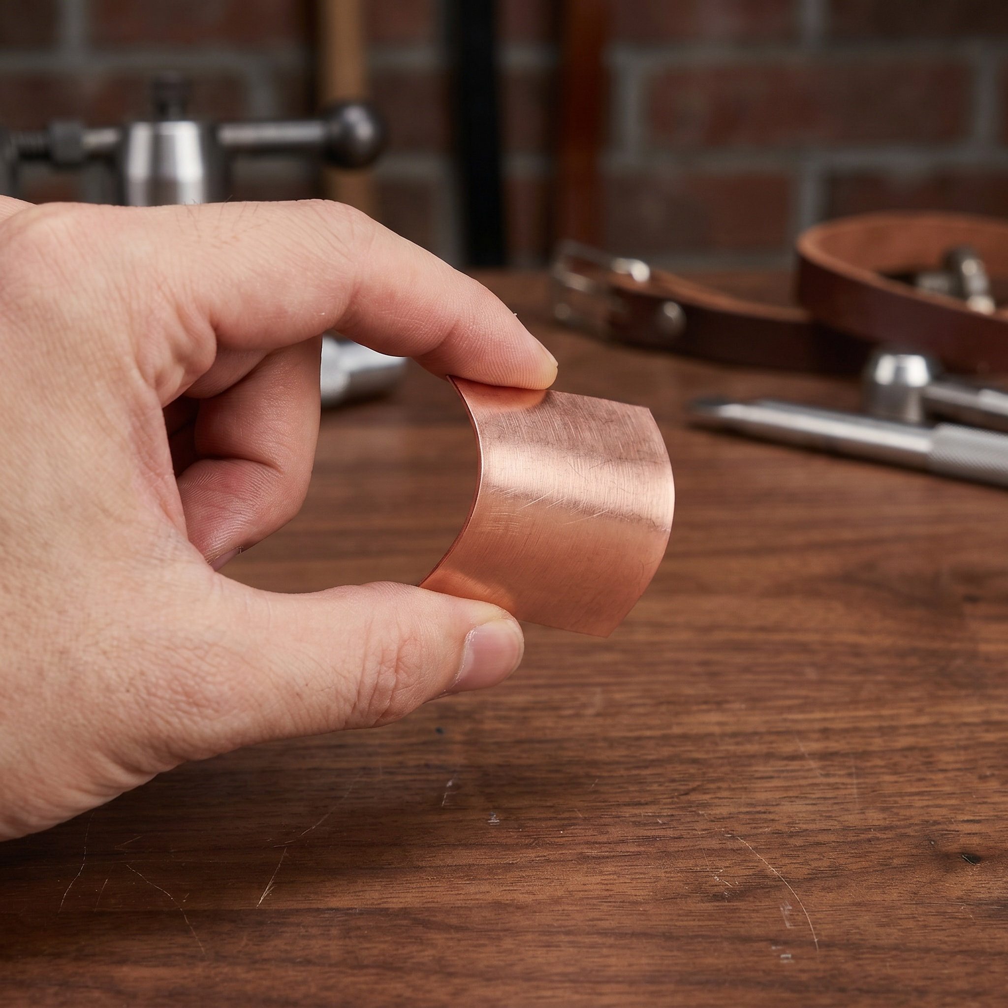 4 stuks koperen platen, zuiver - Art Craft Tools recensie en prijs