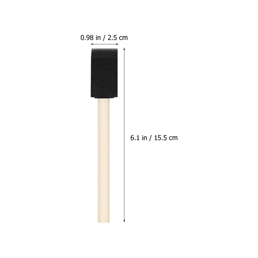 40 stuks schuimrubberen kwaste - Art Craft Easy recensie en prijs
