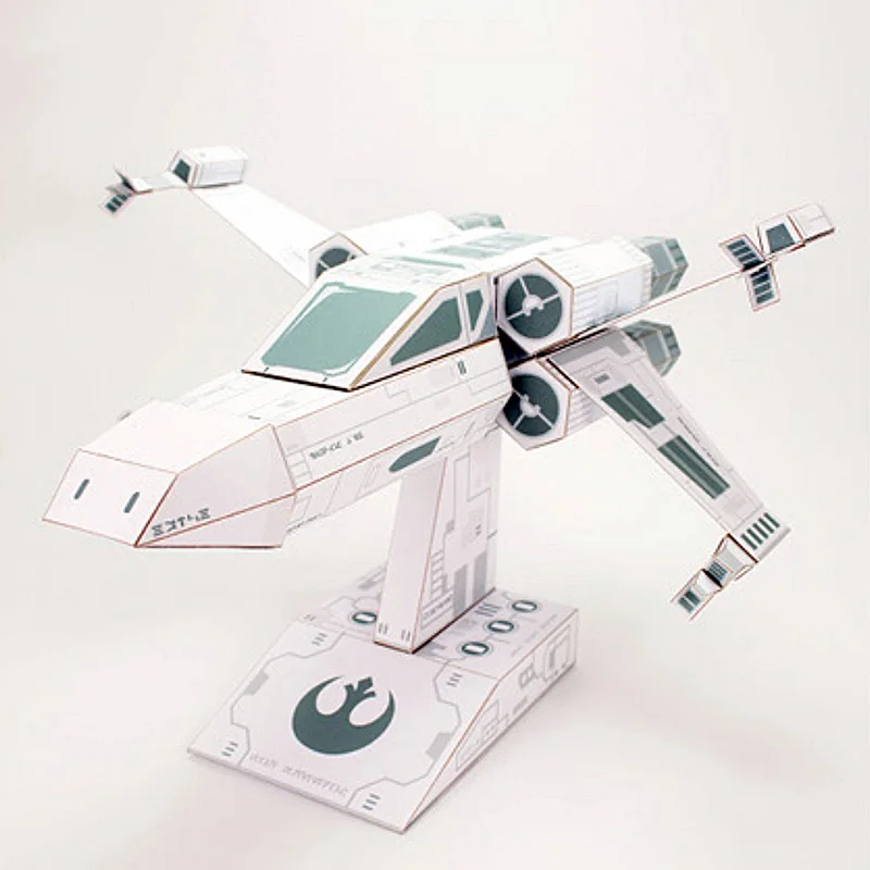 X-WING Fighter Wit Papier Mode - Art Craft With Cardboard recensie en prijs